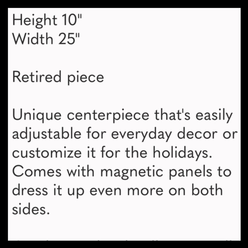 PartyLite Couture Hearthside Candle Holder - Picture 5 of 11